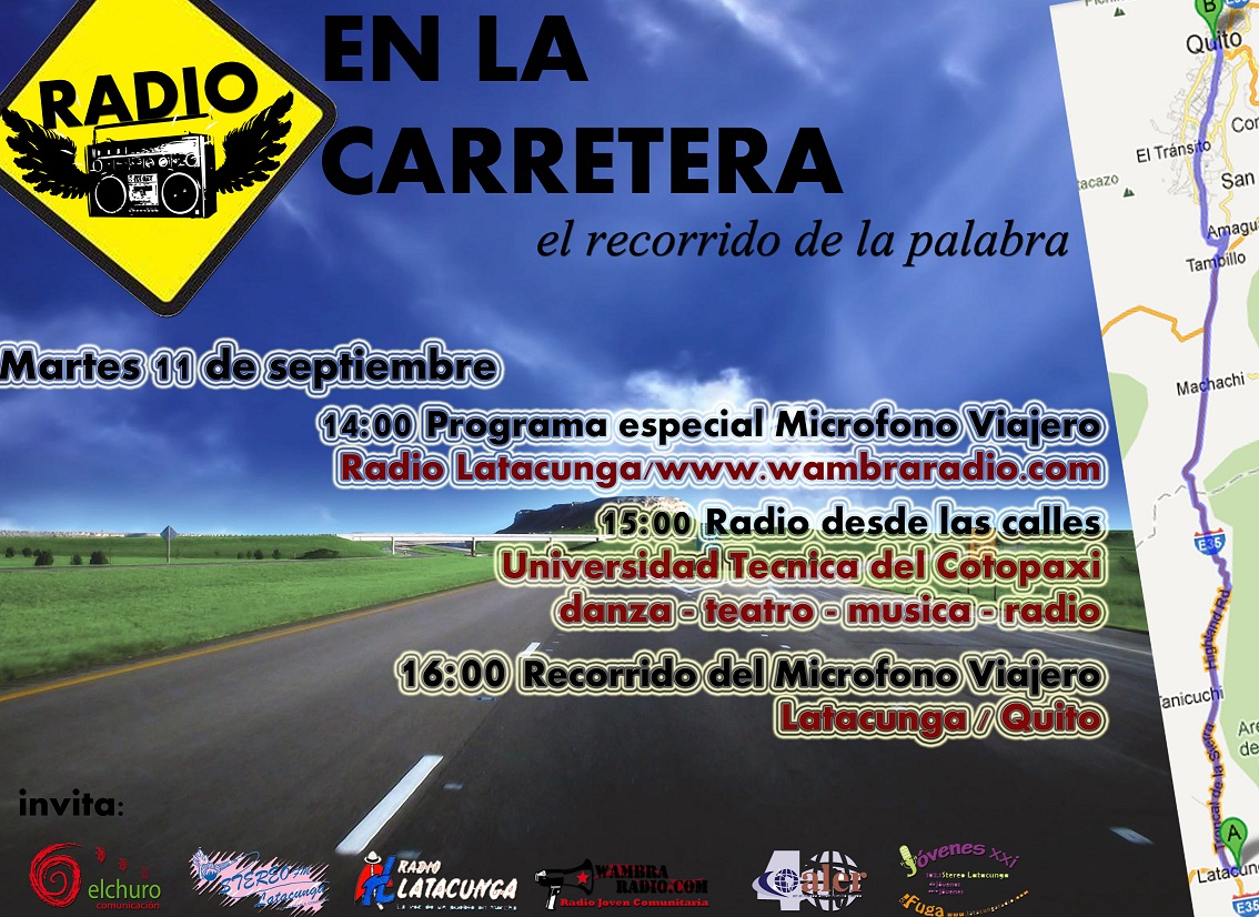 Llega el micrófono viajero a Quito: transmisión especial desde Latacunga martes 2pm