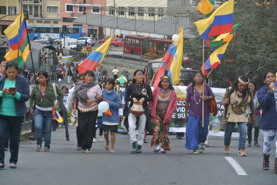 Comunicado de prensa: GONOAE respalda la movilización de las mujeres amazónicas en Ecuador