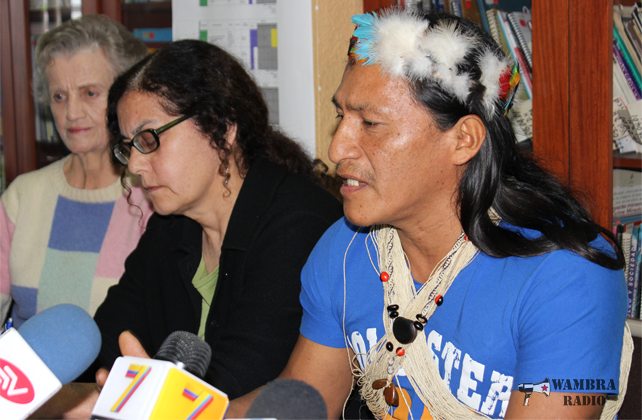 Indígenas Huaorani de OME YASUNÍ piden que se respete sus derechos humanos
