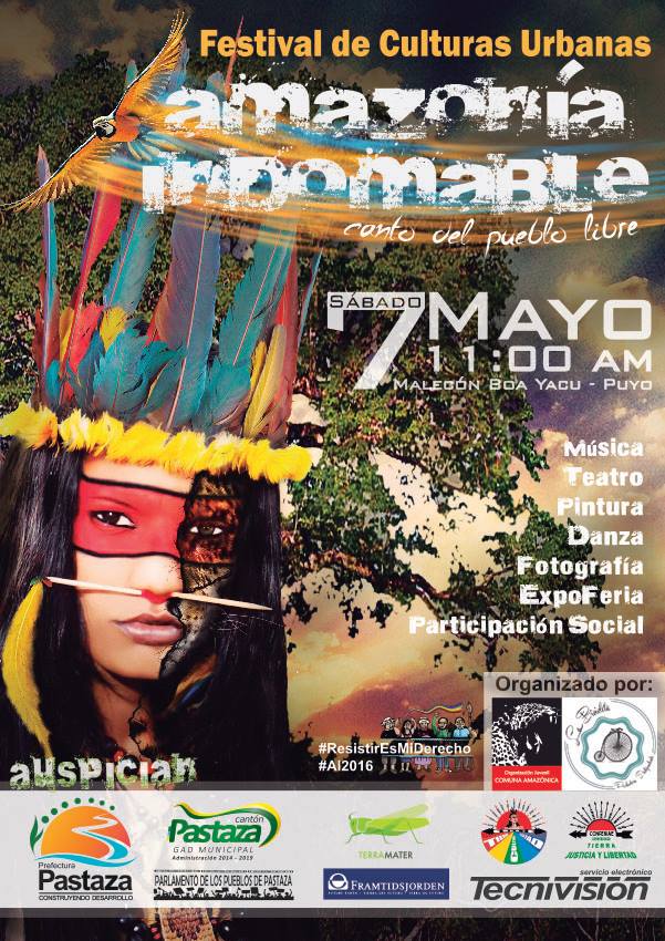 Festival Amazonía Indomable, por los procesados y procesadas en Ecuador – #ResistirEsMiDerecho