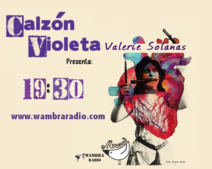 Calzón Violeta – Valerie Solanas