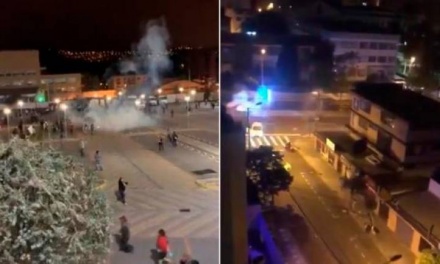 Policías disparan bombas lacrimógenas al interior de universidades