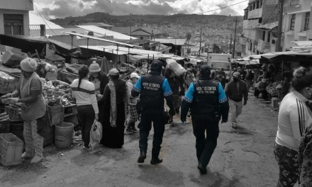 Gabriela, Policía Metropolitana de Quito: “ninguna emergencia se compara a esta”