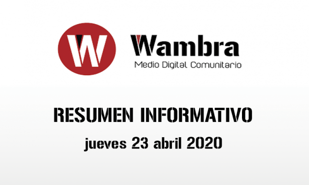 Corona Virus Ecuador – resumen jueves, 23 de abril de 2020