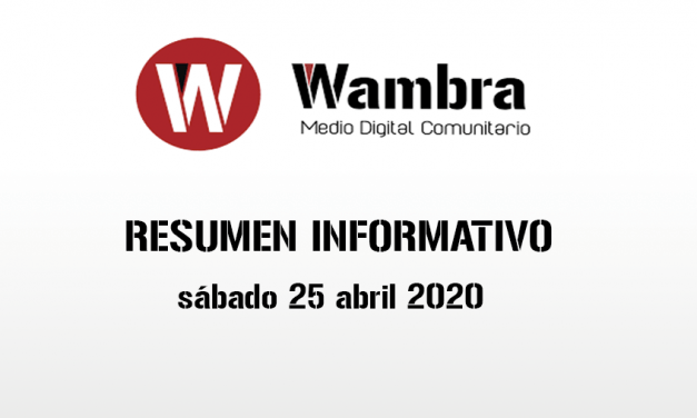 Corona Virus Ecuador – resumen sábado, 25 de abril de 2020