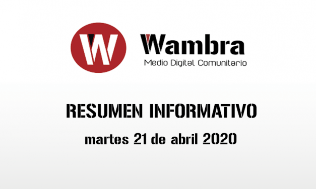 Corona Virus Ecuador – resumen martes, 21 de abril de 2020