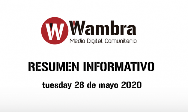 English Version – Corona Virus Ecuador – summery tuesday, 28 de april 2020