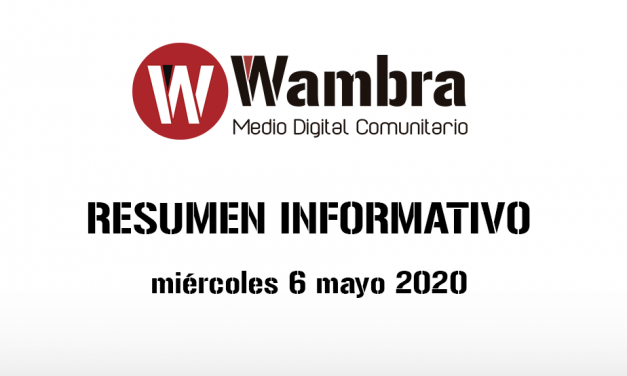Corona Virus Ecuador – resumen miércoles, 6 de mayo 2020
