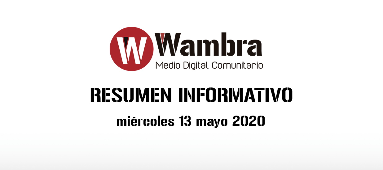 Corona Virus Ecuador – resumen miércoles, 13 de mayo 2020