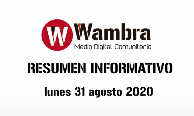 Resumen 31 agosto 2020