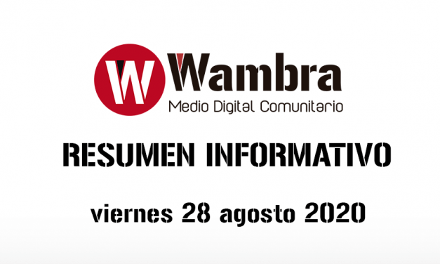 Resumen 28 de agosto 2020