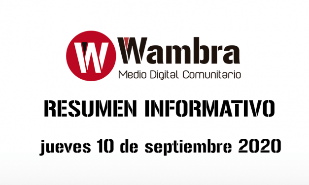 Resumen 10 de septiembre 2020