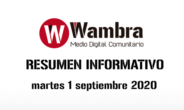 Resumen 1 septiembre 2020