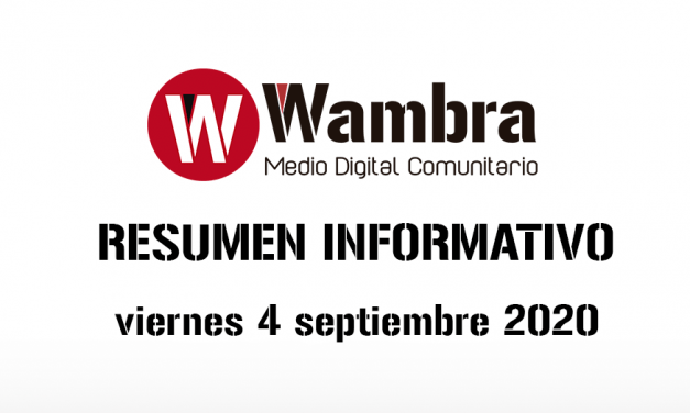 Resumen 4 septiembre 2020
