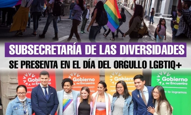 Subsecretaría de las Diversidades se presenta en el día del Orgullo LGBTIQ+