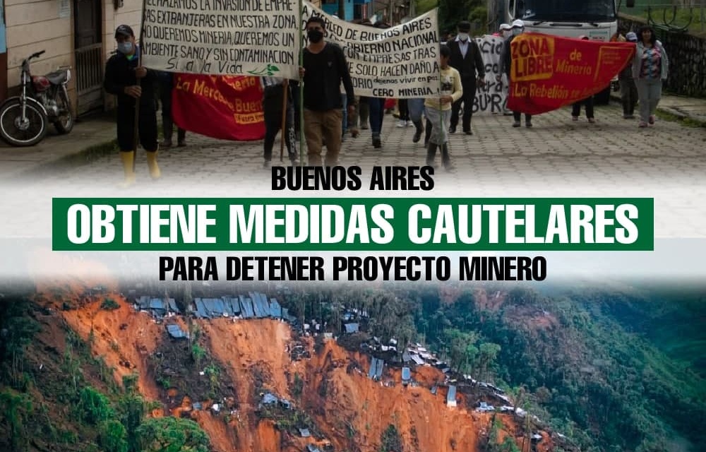 Buenos Aires obtiene medidas cautelares para detener proyecto minero