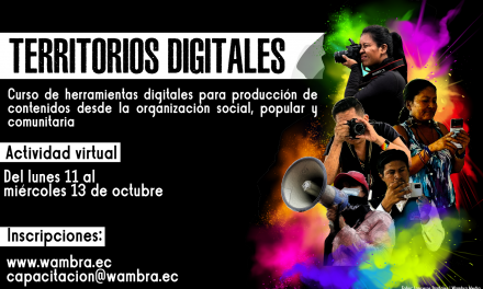 Curso: Territorios Digitales #Octubre2021
