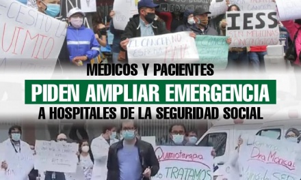 Médicos y pacientes piden ampliar emergencia a hospitales de la Seguridad Social
