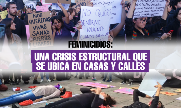 Feminicidios: una crisis estructural que se ubica en casas y calles