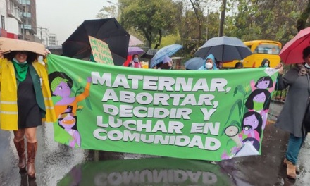 Voces diversas se activan por el aborto legal en Ecuador