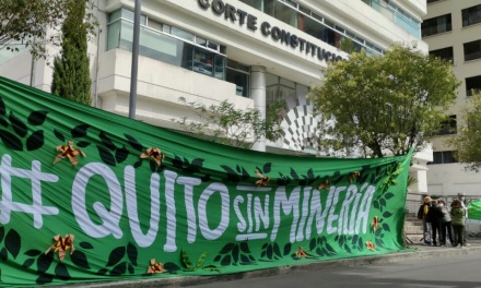 Quito sin Minería: colectivos exigen a la Corte respuesta para consulta popular
