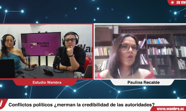 Paulina Recalde: “El manejo de la conflictividad y la violencia que vive el país le pasa factura en la credibilidad del gobierno»