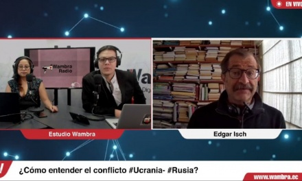 Edgar Isch. Conflicto Rusia-Ucrania: “Estamos ante una guerra imperialista»