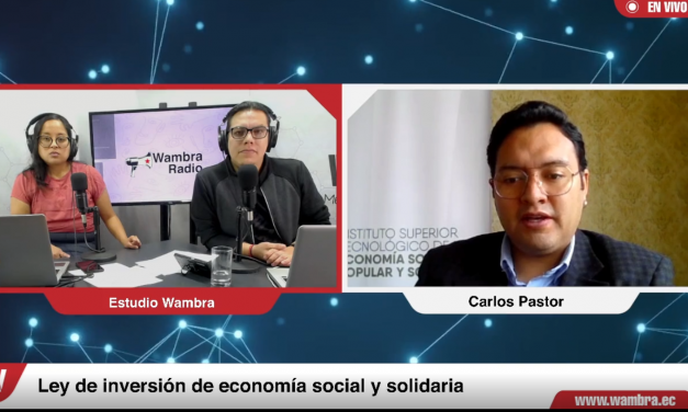 Carlos Pastor: “Hay un reacomodo de las fuerzas económicas que dejan de lado la fuerza que tiene la economía social y solidaria”