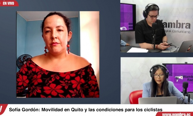Sofía Gordón: “Es posible pedalear en Quito”