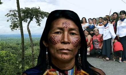 Mujeres Amazónicas exigen justicia para María Taant
