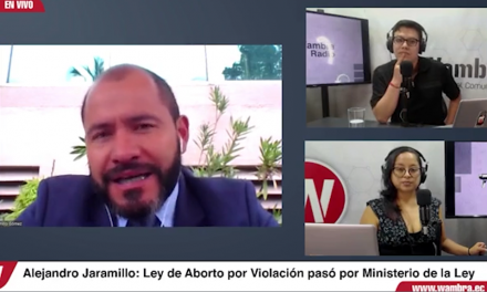 Alejandro Jaramillo: “el veto planteado por el presidente Guillermo Lasso solo revictimiza a las mujeres”