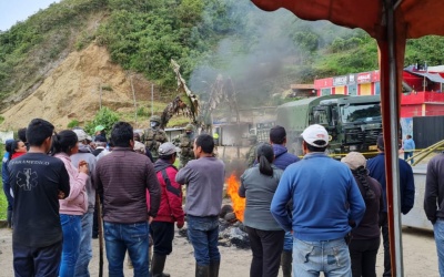 Paro nacional en Ecuador: primera jornada de movilizaciones