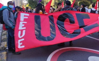 Estudiantes universitarios se unen al Paro Nacional y rechazan la represión policial