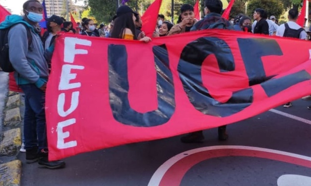 Estudiantes universitarios se unen al Paro Nacional y rechazan la represión policial
