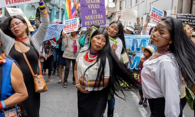 Las voces de las mujeres amazónicas en contra de la explotación petrolera y minera