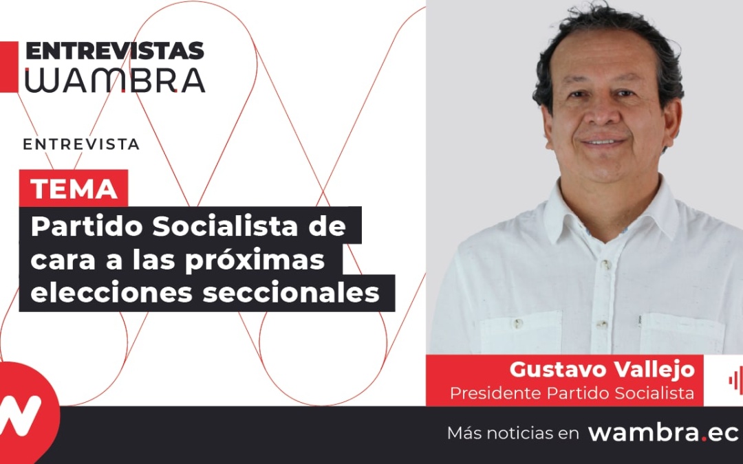 Gustavo Vallejo: “Proponemos desde el socialismo abrir un diálogo entre sectores no homogéneos”