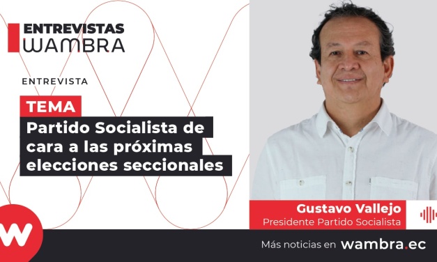Gustavo Vallejo: “Proponemos desde el socialismo abrir un diálogo entre sectores no homogéneos”
