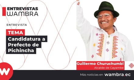 Guillermo Churuchumbi: “Esta alianza política para las próximas elecciones ha sido una decisión colectiva. Es una alianza política coyuntural”