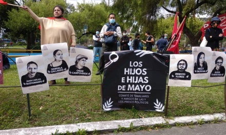 Alexis Moscoso del Movimiento Guevarista sale en libertad provisional