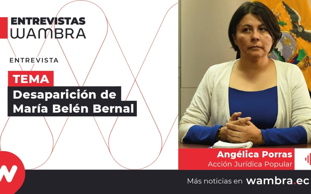 Angélica Porras: “No es solo responsabilidad de la Policía Nacional»