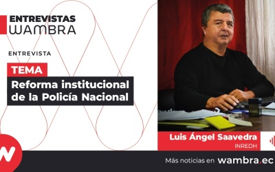 Luis Ángel Saavedra: “Una Policía corrupta es necesaria para el poder político y mientras sea necesaria, la seguirán manteniendo como está”