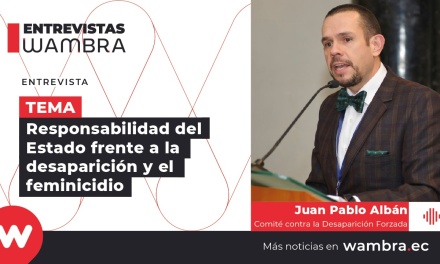 Juan Pablo Albán: Responsabilidad del estado frente al feminicidio de María Belén Bernal
