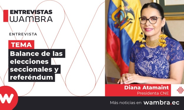 Diana Atamaint: “Incluso volvió a cero el recuento de las actas con inconsistencias de la consulta popular”