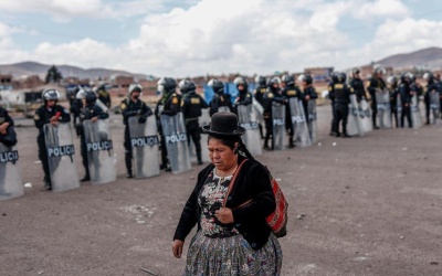 8M en Perú: Resistir en las calles contra una dictadura racista