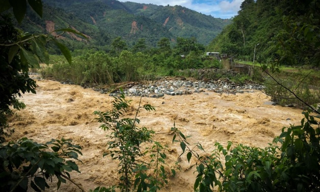 San Pablo de Amalí responsabiliza a la hidroeléctrica Hidrotambo de nuevo desbordamiento del río Dulcepamba