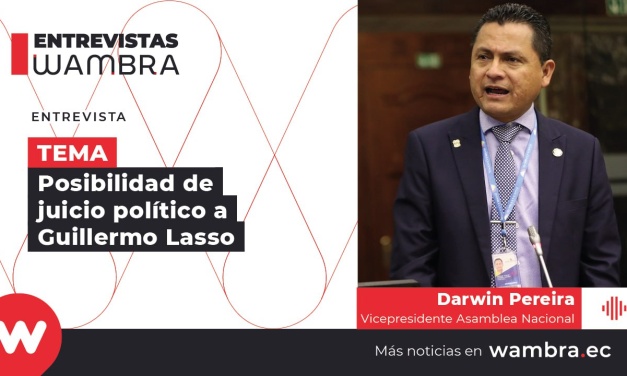Darwin Pereira: “Vamos a votar para que se apruebe el juicio político”