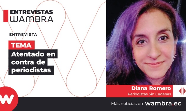 Diana Romero: “El año pasado hubo el asesinato de 3 periodistas”
