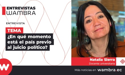Natalia Sierra: “Es un gobierno fallido que está llevando a que el Estado entre en un proceso de falla estructural”