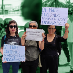 Más de 150 docentes contra la militarización, la represión y el racismo