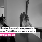 La familia de Ricardo responde a la Iglesia Católica en una carta